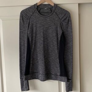 Lululemon Grey pullover sweater/shirt, size 8